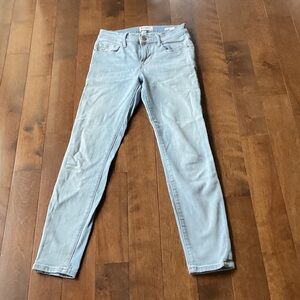 Frame Denim Women's Sky Blue Skinny Jeans